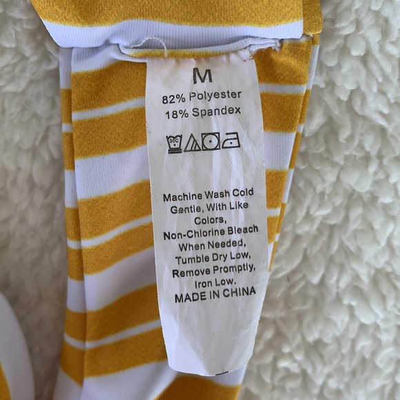 2/$18 Super cute striped bikini set - Picture 7 of 8